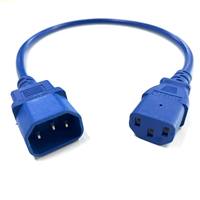 Cordon d'alimentation 10A 250V IEC 60320 C14 à C13 18 AWG 6FT pour centre de données et racks de serveurs
