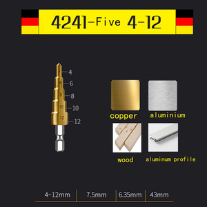 Brocas eléctricas de vástago 2023, martillo eléctrico de Punta cruzada de carburo, ranura en V, broca HSS empinada para mampostería, fabricante <span class=keywords><strong>Kidea</strong></span> - Product Image 6