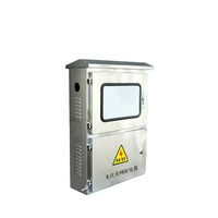 Ip66 Ip65 Double porte PV boîte de distribution électrique métal aluminium/acier inoxydable photovoltaïque connecté au réseau boîte de distribution