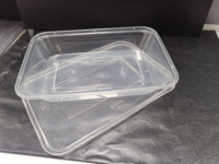 Vente en gros de barquettes alimentaires en PP micro-ondables de 750 ml, contenants en plastique pour nouilles et sushis, plats à emporter, aliments surgelés, vaisselle