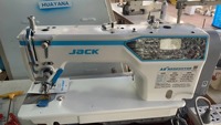 Jack A8 Advanced Lockstitch avec mouvement numérique de chien d'alimentation et machine à coudre droite d'ordinateur semi-sèche à bras surdimensionné