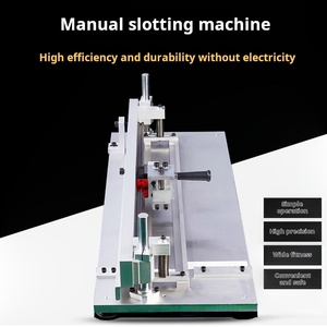 Machine semi-automatique manuelle à rainurer en V pour la fabrication d'échantillons, avec lames en acier, pour couper le carton, le carton gris et le papier, idéale pour la <span class=keywords><strong>reliure</strong></span> - Product Image 2