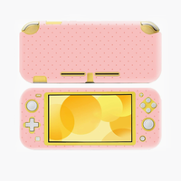 Coque de protection rigide en PC à pois pour console de jeu Nintendo Switch Lite, accessoires de coque antichoc en TPU pour Switch/OLED