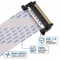 Hochflexibles LVDS FFC-Flachbandkabel AWM 20624, 30/40/50/51-polig, flexibles Flachkabel 200mm 300mm für LCD-Anzeigegeräte