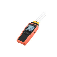 Registrador de Datos de Temperatura con Termopar USB de 4 Canales, Tipo K/J/T, Registrador Digital OEM/ODM, Material ABS