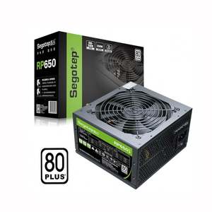 แหล่งจ่ายไฟคุณภาพสูง <span class=keywords><strong>Segotep</strong></span> RP650 550W สำหรับคอมพิวเตอร์ตั้งโต๊ะเล่นเกม - Product Image 1