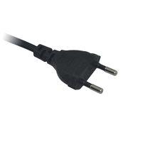 Câble d'alimentation secteur pour PS2, PS3 Slim, prise EU, port 2 broches, pour console PS4, alimentation pour Xbox EU