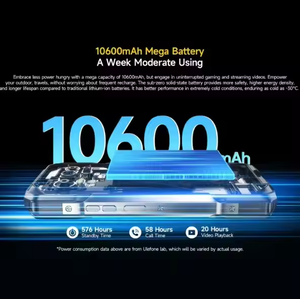 <span class=keywords><strong>Ulefone</strong></span> <span class=keywords><strong>Armor</strong></span> สมาร์ทโฟน27 <span class=keywords><strong>Pro</strong></span> 5G, สมาร์ทโฟนแปดคอร์ทนทาน + 256GB 50MP แสดงผล120Hz 10600mAh กันน้ำสำหรับเล่นเกมแอนดรอยด์14 - Product Image 4