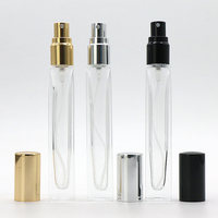 Flacons de parfum carrés en verre, dégradés et unis, vides avec pompe pulvérisatrice 10ml 30ml 50ml 100ml, emballage cosmétique, sérigraphie