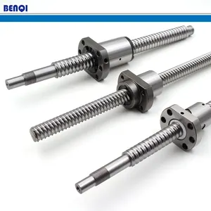 hiwin ball screw cnc 40mm diameter with good quality ball support
