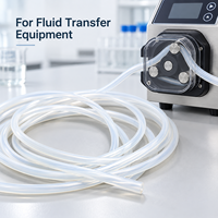 Tube en silicone translucide sur mesure, tube en silicone transparent flexible pour pompes de transfert de fluides et équipements de distribution OEM ODM