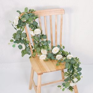 Vite di Rose Gialle Essiccate Intrecciate a Mano in Stile Naturale per Oggetti di Scena Fotografici Popolari sui Social Media - Product Image 3