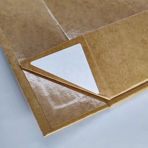 Custom Size Kraft Cardboard Gift Box UV Printing Offset Gold Foil Sponge Lining <strong>Flatten</strong> Style Chipboard Matte Finish Portable - Product Image 5