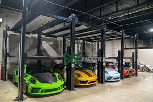 Sollevatore per auto in vendita i nostri ascensori idraulici auto Garage Stacker 3 livelli verticale parcheggio ascensore - Product Image 2