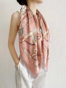 Sciarpa quadrata in seta da 35 pollici-sciarpa in raso di moda da <span class=keywords><strong>donna</strong></span> <span class=keywords><strong>Bandana</strong></span> <span class=keywords><strong>per</strong></span> avvolgere i <span class=keywords><strong>capelli</strong></span> di notte - Product Image 5