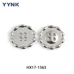 20 Năm Bán Buôn Biểu Tượng Tùy Chỉnh Lỗ Nút Kim Loại Kẽm Hợp Kim Chân May Nút Cho T-Shirt Phù Hợp Với Blazer Quần Áo - Product Image 2