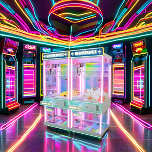 Đồng tiền hoạt động Arcade Video Game máy móng vuốt lớn cần cẩu trò chơi trung tâm đồ chơi bắt máy bán hàng tự động - Product Image 2
