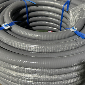 Nhiệm Vụ Nặng Nề <span class=keywords><strong>2</strong></span> Inch Grey PVC Xoắn Ốc Gia Cố Ống Hút Cho Máy Bơm Nước Hút Nước Ống - Product Image 1