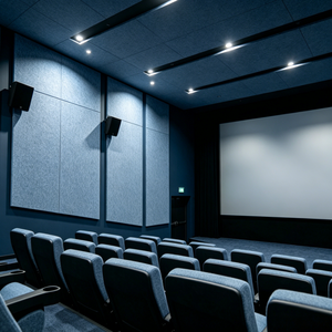 Panneaux acoustiques modernes Qinsound en polyester insonorisants et ignifuges pour la réduction du bruit dans <span class=keywords><strong>les</strong></span> cinémas, bureaux, appartements, écoles et hôtels - Product Image 1