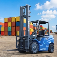 Equipo de Movimiento de Materiales que Ahorra Espacio para Instalaciones de Almacenamiento Compactas, Montacargas Eléctrico Contrapesado Liftron CPD20