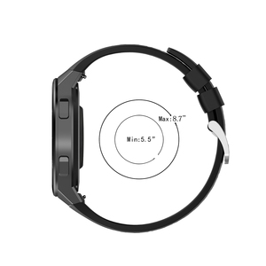 <span class=keywords><strong>Correa</strong></span> de Reloj Deportiva de Silicona de 22 mm con la Misma Interfaz Oficial de BEEFLYPOWER para <span class=keywords><strong>Huawei</strong></span> GT2e Gt2 E, Pulsera, Brazalete - Product Image 5
