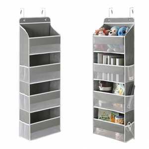 Foldable Non-Woven Fabric Hanging Storage Bag for Clothing Toys Tissues Toiletries Door Hanging Wall Mounted-for Kitchen Use - Product Image 4