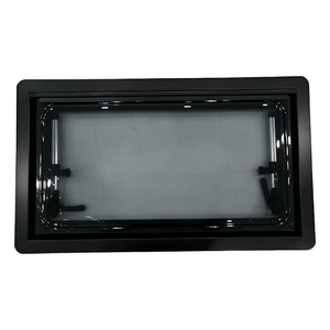 Fenêtre en aluminium MAYGOOD de type classique MG16RW RV avec charnière noire et cadre intérieur monobloc certifiée ECE CE - Product Image 1