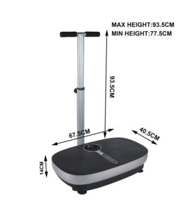 Thư giãn máy tập thể dục siêu mỏng mini rung tấm cho cơ thể mỏng hơn rung tấm máy tập thể dục - Product Image 6