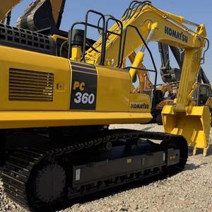 รถขุดขนาดใหญ่ Komatsu PC360 มือสอง พร้อมใช้งาน น้ำหนัก 36 ตัน รถขุดไฮดรอลิกแบบตีนตะขาบ กำลังขายดี - Product Image 1