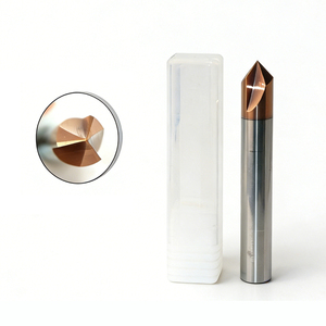 SITELUN HRC55/60 كربيد صلب 60 °   ريشة تفريز مستقيمة من التنجستن الصلب لتشطيب حواف الفولاذ - Product Image 1