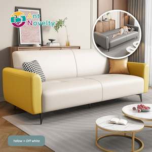 Sofá Futón Metálico Antnovelty, Cama Diván Plegable, Mueble Tapizado en Tela para Sala de Estar, Dormitorio, Comedor, Uso en Exteriores y Hoteles, Refrescante - Product Image 2