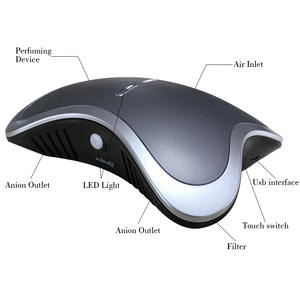 Hot bán giao diện USB-grey xe lonized nhỏ cắm trong ion Thì Thầm không khí sạch hơn cho xe nhà văn phòng - Product Image 4