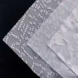 Tissu en mousseline <span class=keywords><strong>de</strong></span> <span class=keywords><strong>soie</strong></span> 75D 100 % polyester écologique, tissé, imprimé, extensible et infroissable, idéal pour les vêtements <span class=keywords><strong>de</strong></span> filles - Product Image 1