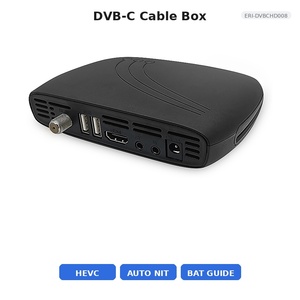 Décodeur numérique H.265 USB PVR Auto NIT HD AV USB pour opérateur de télévision payante ERI-DVBCHD008 - Product Image 2