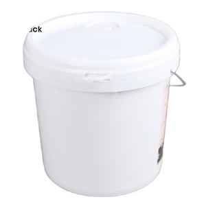 Cubo de plástico reciclado de 10 litros Cubos cuadrados de plástico de grado alimenticio de 2 galones con tapa - Product Image 1