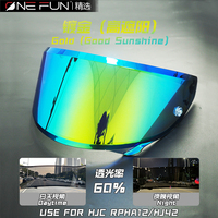 Visière de remplacement photochromique HJ42, pour casque de moto HJ42 RPHA12, pare-brise en verre, lentille de protection pour Hjc
