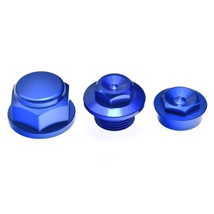Pernos y Tuercas de Eje de Rueda Delantera y Trasera de Aluminio para Motocicleta, Aptos para Modificación de Accesorios KTM/Husqvarna - Product Image 1