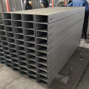 Plateau de câblage ventilé et échelle de câblage en acier inoxydable pour bâtiment industriel avec treillis métallique pour la construction, anti-corrosion - Product Image 1