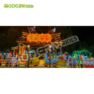 Manèges de parc d'attractions familial à prix d'usine, mini-montagnes russes pour enfants, manège Chicken Run à vendre - Product Image 3