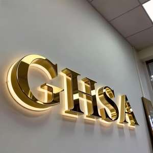 Enseigne Lumineuse Extérieure Personnalisée en Métal, Enseigne Intérieure 3D Éclairée, Lettres Lumineuses à LED, Enseigne Lumineuse à LED pour Entreprise - Product Image 6