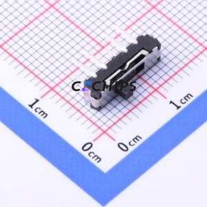 TP-33004 Slide Switch Through hole Component (THT) Switch Rectangle Pin Header PC Pin Through Hole 50mA - Product Image 1