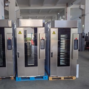 <span class=keywords><strong>Four</strong></span> à convection rotatif électrique commercial de grande taille, 15 plateaux, commande numérique, chauffage à circulation d'air pour boulangerie, usine de farine - Product Image 3