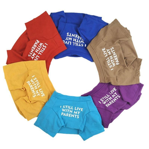 Camiseta con Estampado de Perrito para Perros Pequeños, Ropa para Mascotas de Primavera y Otoño, Camisetas para Schnauzer y Pug, Sudadera, Disfraz para Mascotas - Product Image 2