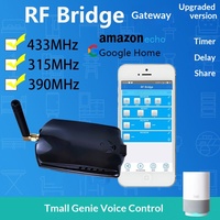 Puente RF-PRO WiFi USB 5V, Puerta de Enlace RF con Alimentación, Control Remoto para Lámparas y Puertas Enrollables, Copia de Aprendizaje de Frecuencia de Radio