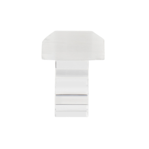 ELEVARRE Set di Quattro Anelli Portatovaglioli in Selenite, Decorazione da Tavola in Cristallo Quadrato - Product Image 4