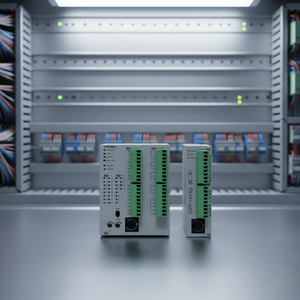 DET DVP26SE11T 26-Point Transistor Output PLC <b>Controller</b> 8DI+6DO High-<b>Speed</b> Pulse Slim Design I/O Link Communication for - Product Image 1