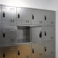 Casier de personnel en acier inoxydable, casier de vestiaire, armoire de rangement pour vêtements, armoire de rangement pour salle blanche, pour atelier et usine alimentaire