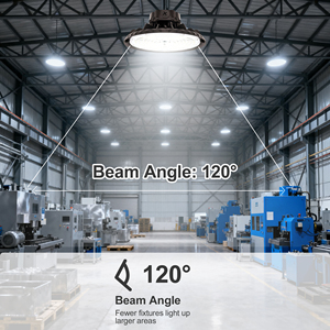 Công nghiệp cao bay đèn 150W 200W 240W 3 CCT Switchable UFO dẫn ánh sáng bay cao cho nhà máy hội thảo sân vận động - Product Image 4