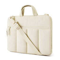 Sac pour ordinateur portable léger avec rembourrage doux, sac d'ordinateur professionnel pour le bureau, les voyages et les affaires