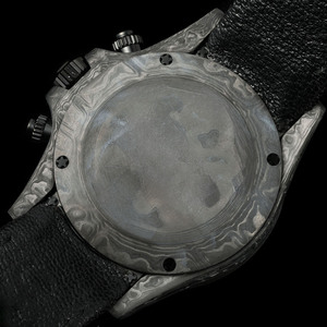 Reloj de Pulsera Cronógrafo Steadfast 4130 de Acero Forjado <span class=keywords><strong>con</strong></span> Esfera Redonda y Agujas Rojas, Estilo RO, para Hombre, Modelo Midnight Circuit - Product Image 6